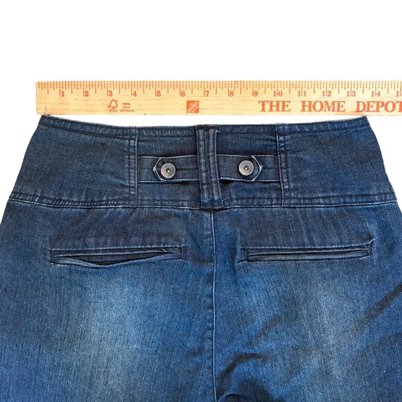 High-Waisted 3 Button Fly Torrid Stretch Denim Skinny Jeans Size 12 Button Zip - Picture 8 of 8